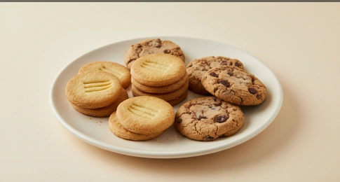 Piring Biskut Biasa Pasaran